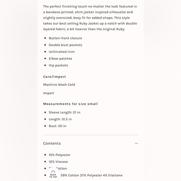 NWT Free People Ruby West Coast Jacket Size XL - Picture 16 of 16